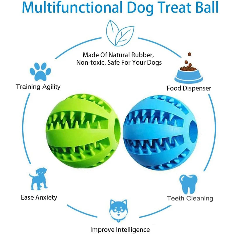 Interactive Dog Chewable Toy Ball