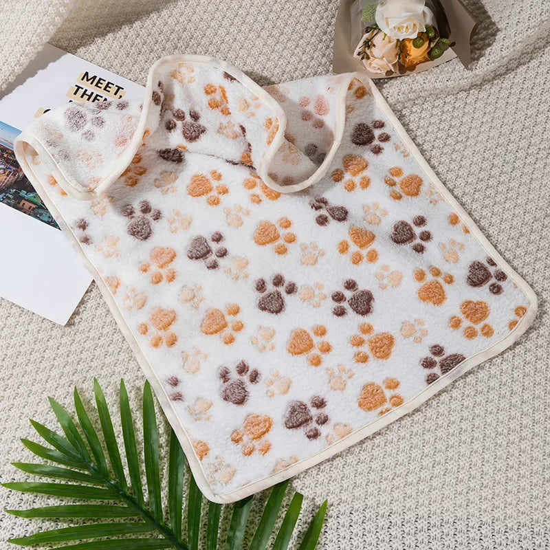 Coral Fleece Pet Sleeping Blanket