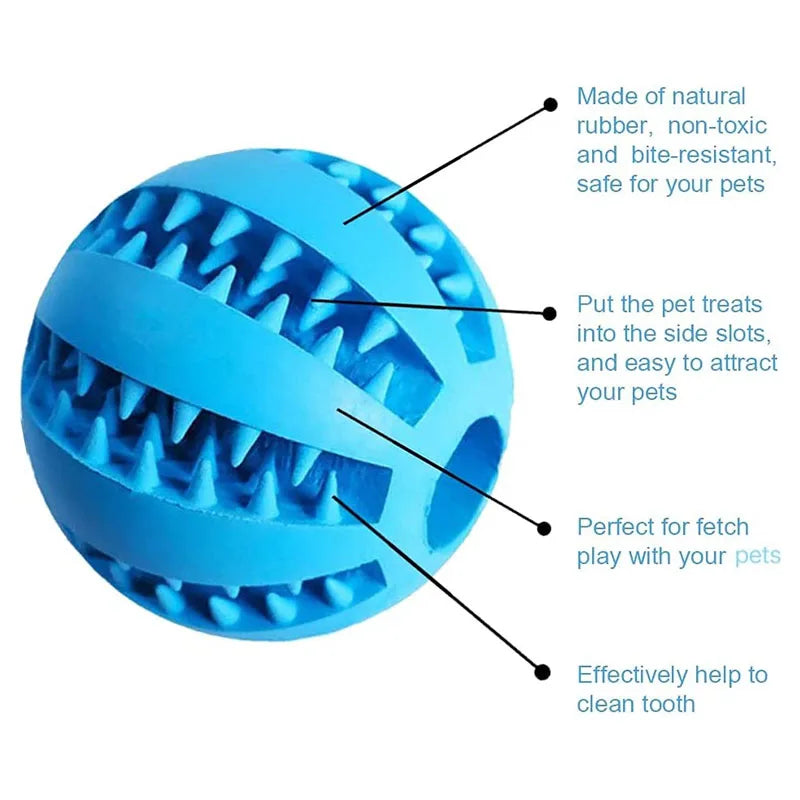 Interactive Dog Chewable Toy Ball