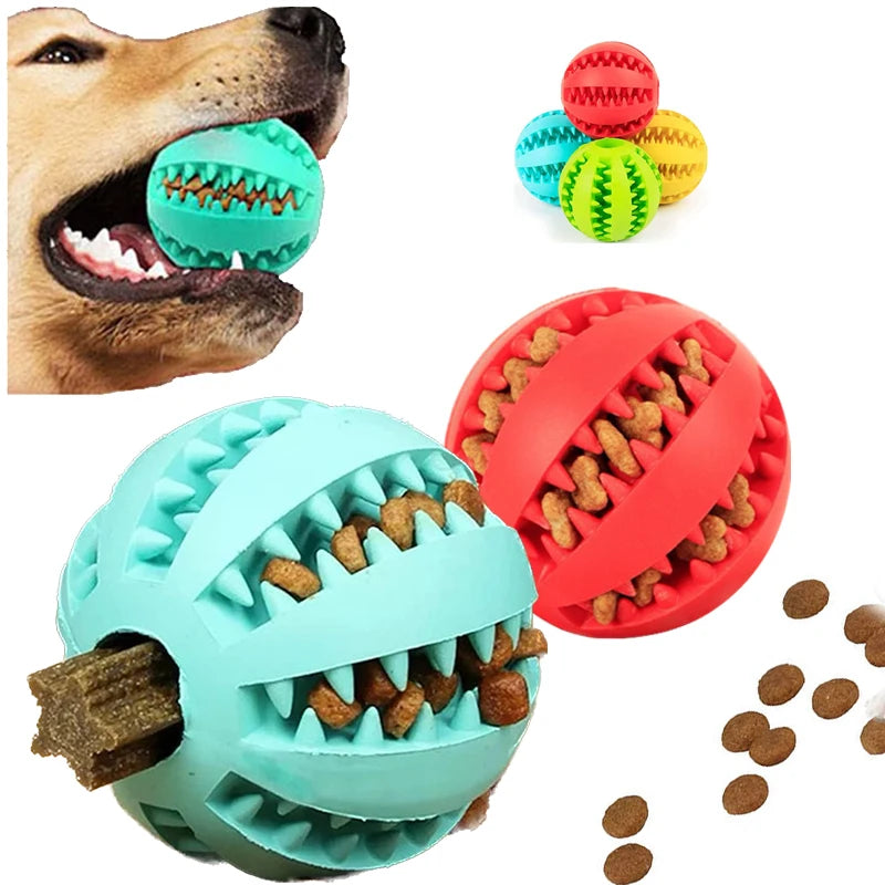 Interactive Dog Chewable Toy Ball