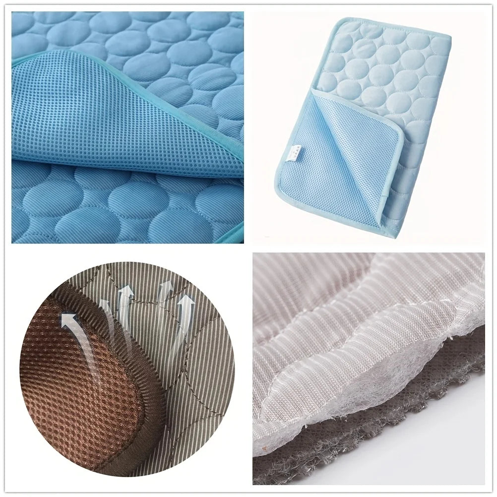 Pet Cooling Ice Pad Blanket