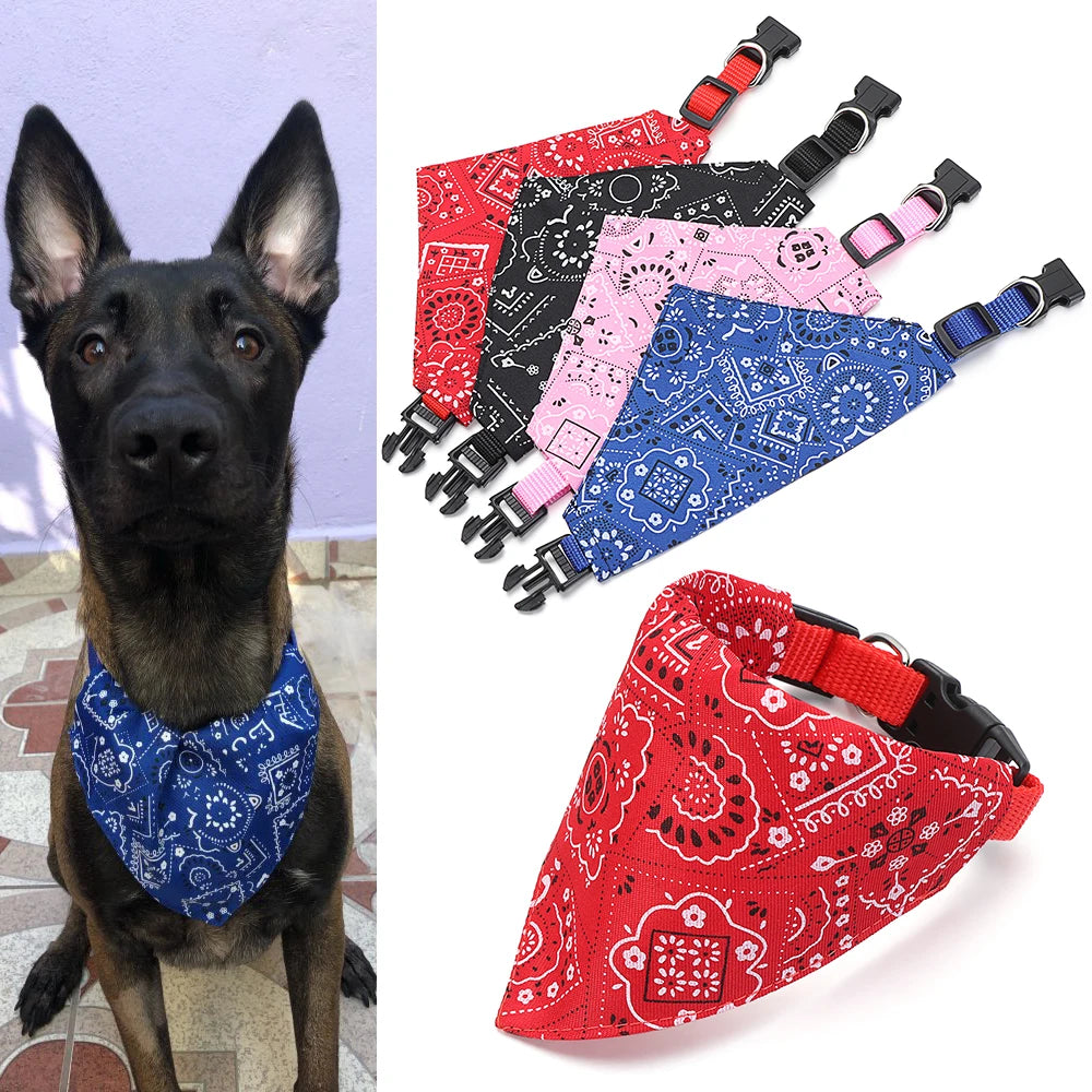 Adjustable Triangular Pet Scarf