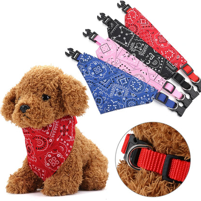 Adjustable Triangular Pet Scarf
