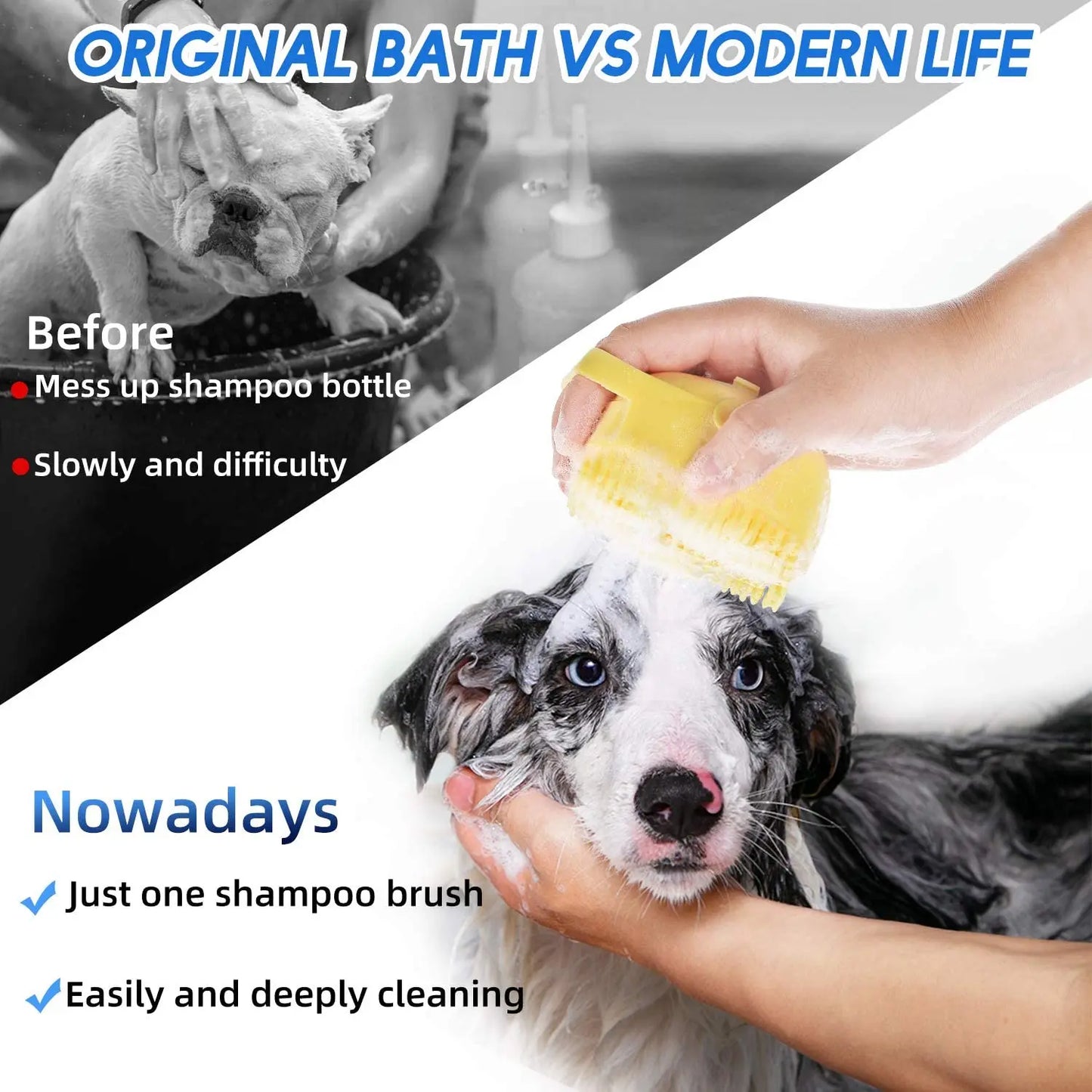 Pet Bath Brush