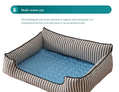 Pet Cooling Ice Pad Blanket