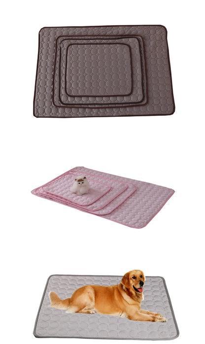Pet Cooling Ice Pad Blanket