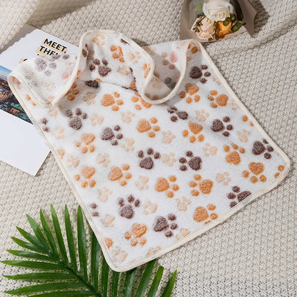 Coral Fleece Pet Sleeping Blanket