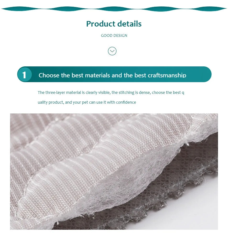 Pet Cooling Ice Pad Blanket