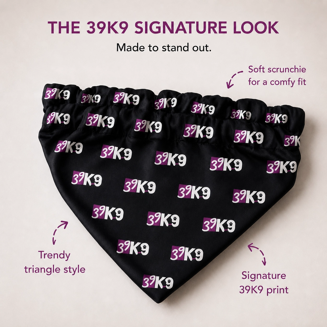 The Signature Scrunchie Bandana