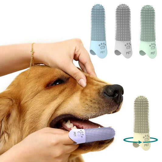 Pet Silicone Teeth Cleaning Fingertips